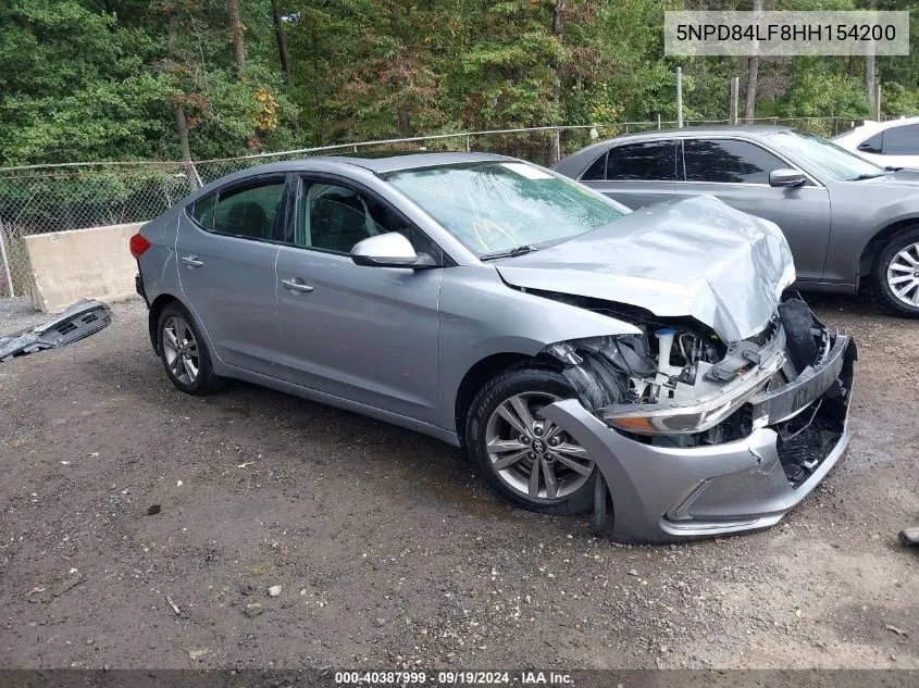 5NPD84LF8HH154200 2017 Hyundai Elantra Value Edition