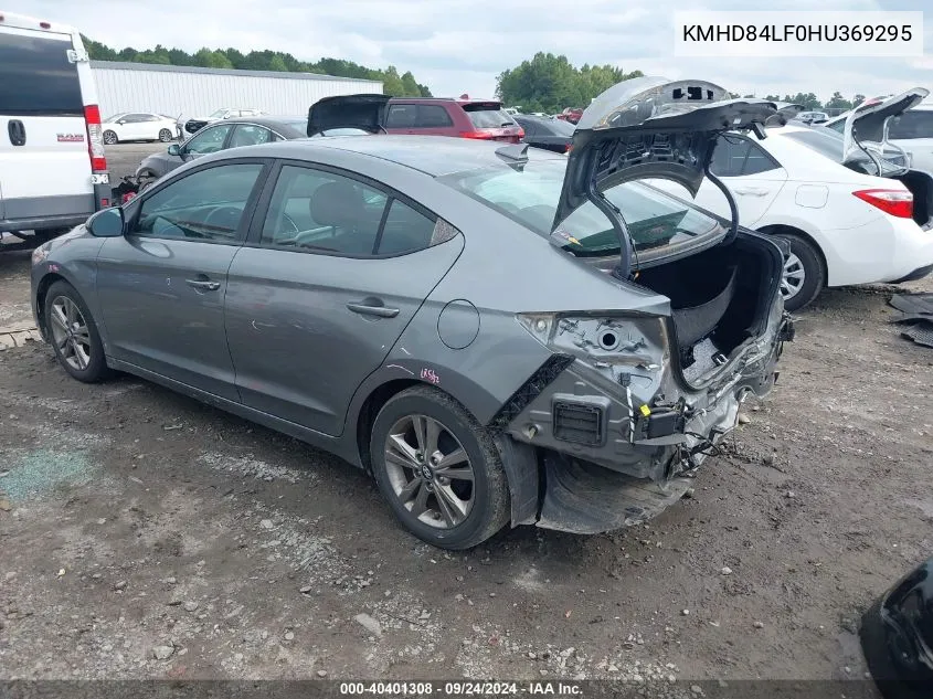 KMHD84LF0HU369295 2017 Hyundai Elantra Value Edition