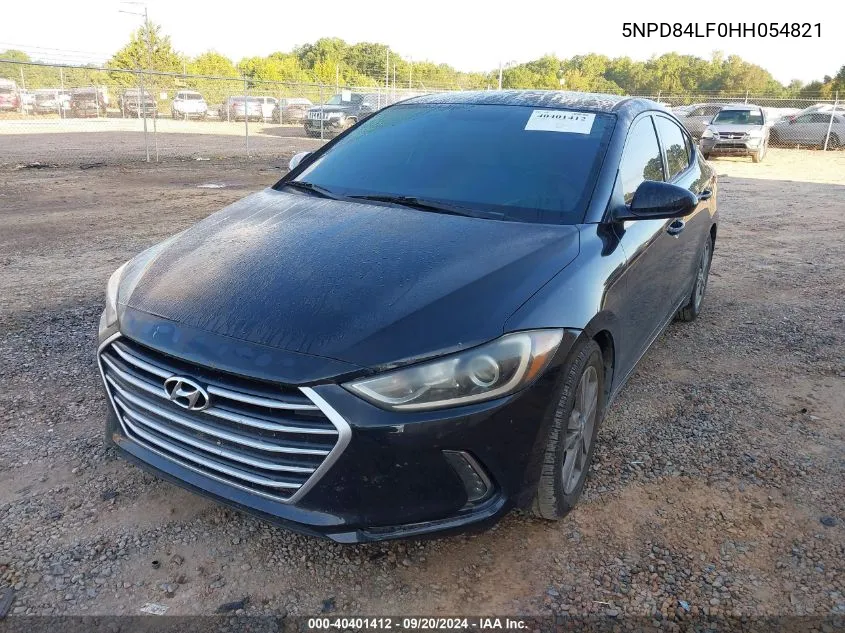 2017 Hyundai Elantra Se VIN: 5NPD84LF0HH054821 Lot: 40401412