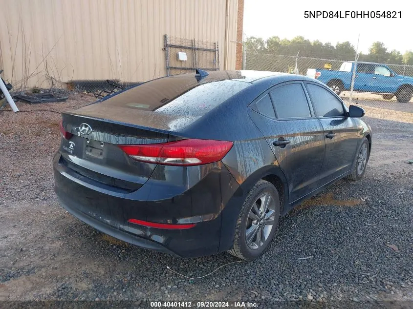 5NPD84LF0HH054821 2017 Hyundai Elantra Se