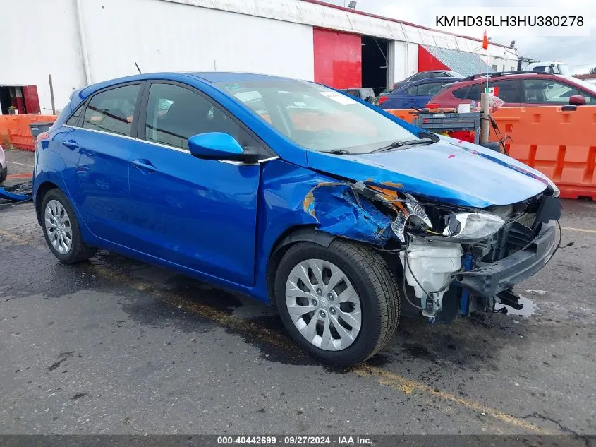 KMHD35LH3HU380278 2017 Hyundai Elantra Gt