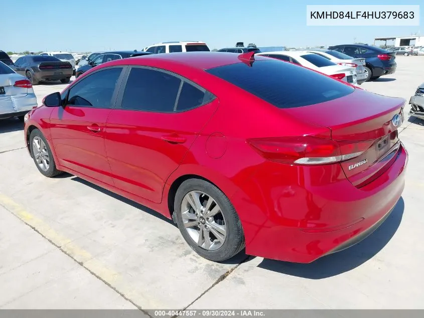 KMHD84LF4HU379683 2017 Hyundai Elantra Value Edition