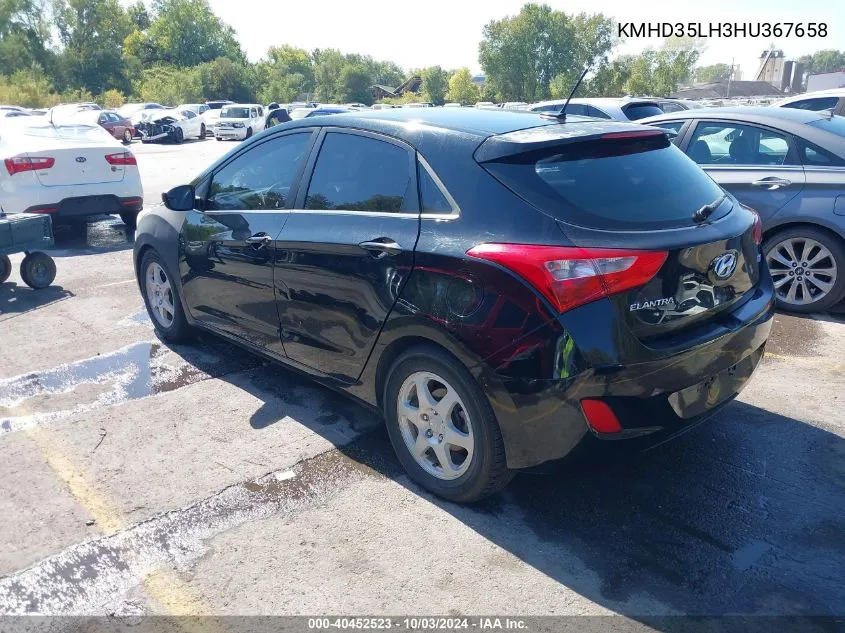 KMHD35LH3HU367658 2017 Hyundai Elantra Gt