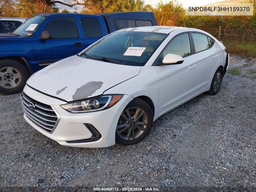 5NPD84LF3HH159370 2017 Hyundai Elantra Se/Value/Limited