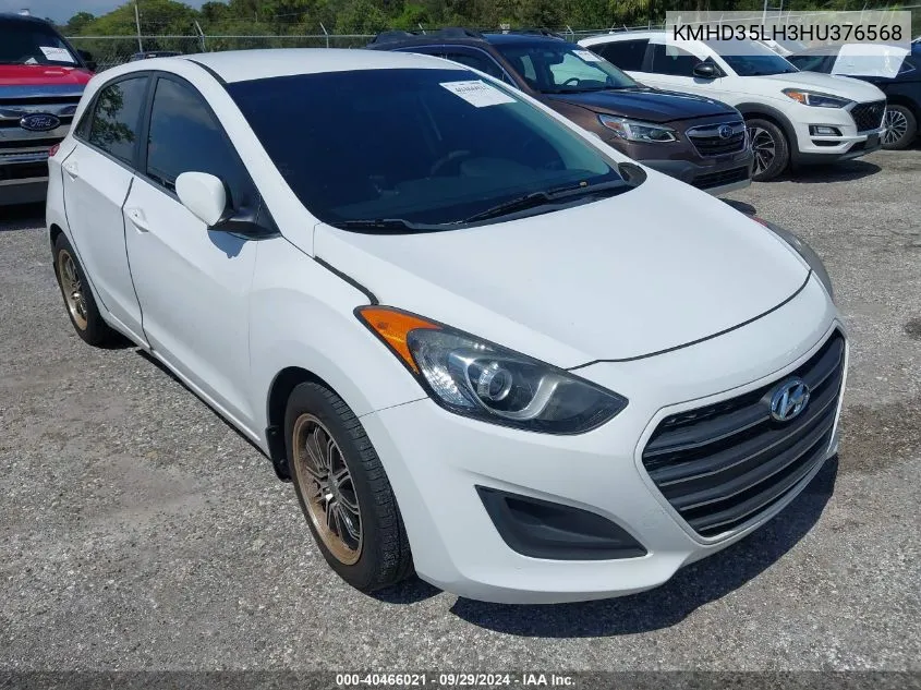 2017 Hyundai Elantra Gt VIN: KMHD35LH3HU376568 Lot: 40466021