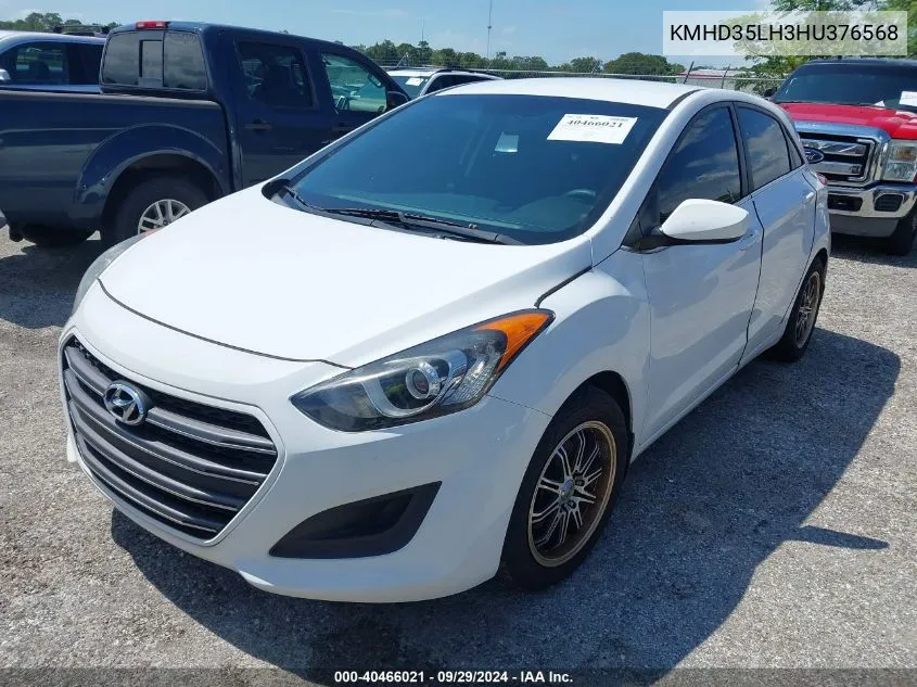 2017 Hyundai Elantra Gt VIN: KMHD35LH3HU376568 Lot: 40466021