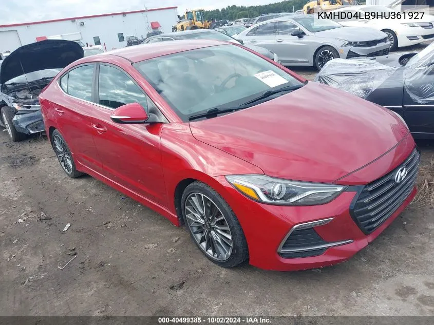 KMHD04LB9HU361927 2017 Hyundai Elantra Sport