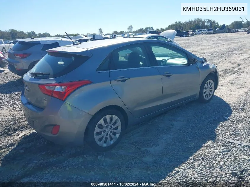 KMHD35LH2HU369031 2017 Hyundai Elantra Gt