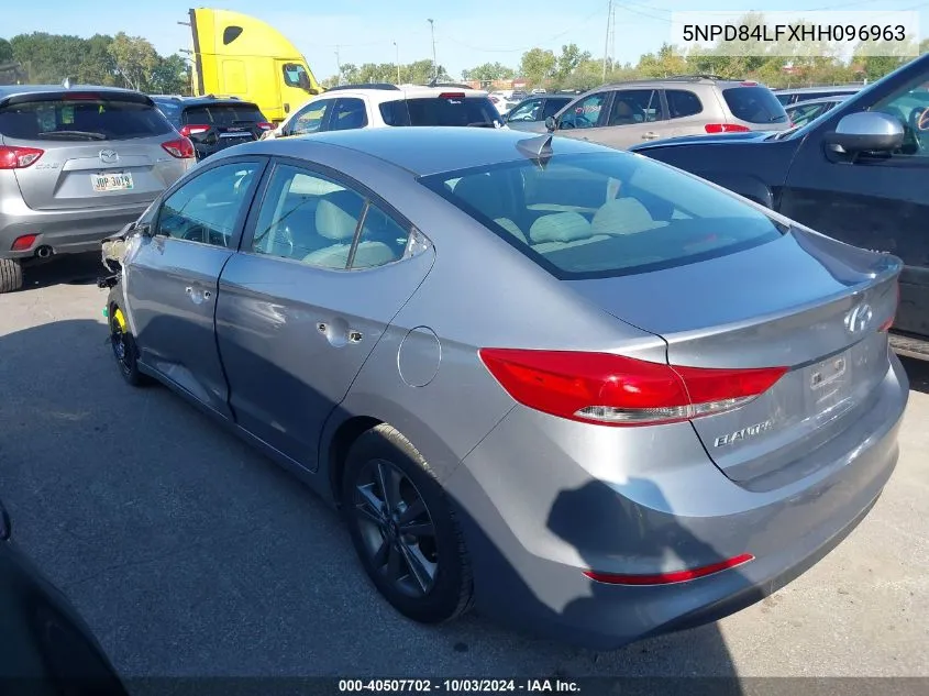 5NPD84LFXHH096963 2017 Hyundai Elantra Se