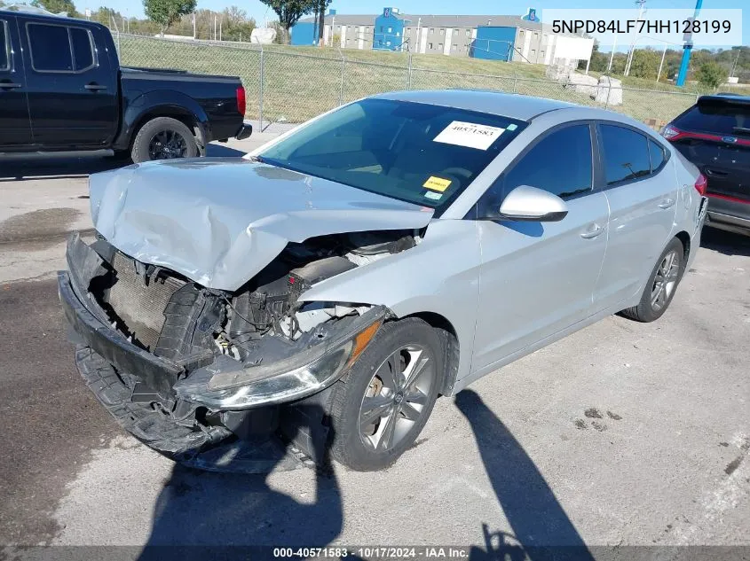 2017 Hyundai Elantra Se VIN: 5NPD84LF7HH128199 Lot: 40571583