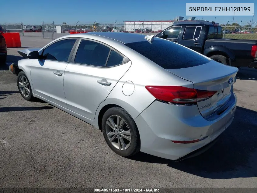 2017 Hyundai Elantra Se VIN: 5NPD84LF7HH128199 Lot: 40571583