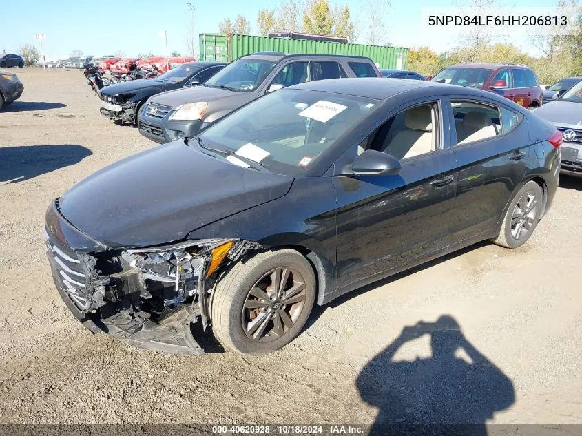 5NPD84LF6HH206813 2017 Hyundai Elantra Value Edition