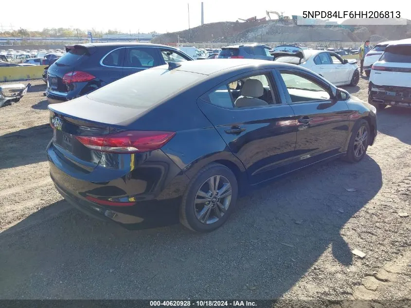 5NPD84LF6HH206813 2017 Hyundai Elantra Value Edition