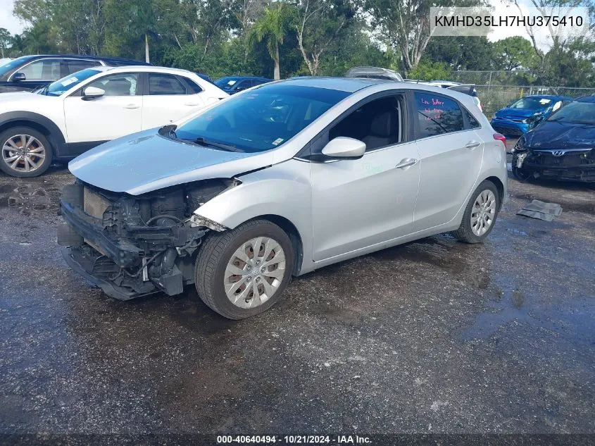 2017 Hyundai Elantra Gt VIN: KMHD35LH7HU375410 Lot: 40640494