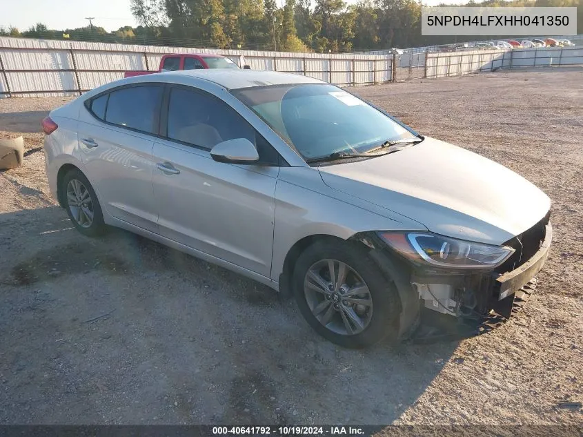 2017 Hyundai Elantra Se/Sport/Limited VIN: 5NPDH4LFXHH041350 Lot: 40641792