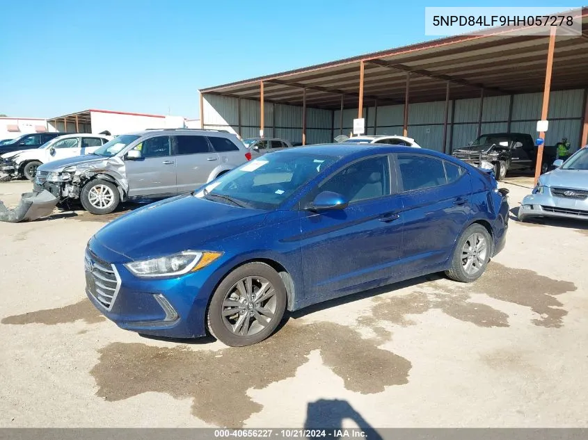 5NPD84LF9HH057278 2017 Hyundai Elantra Se/Value/Limited