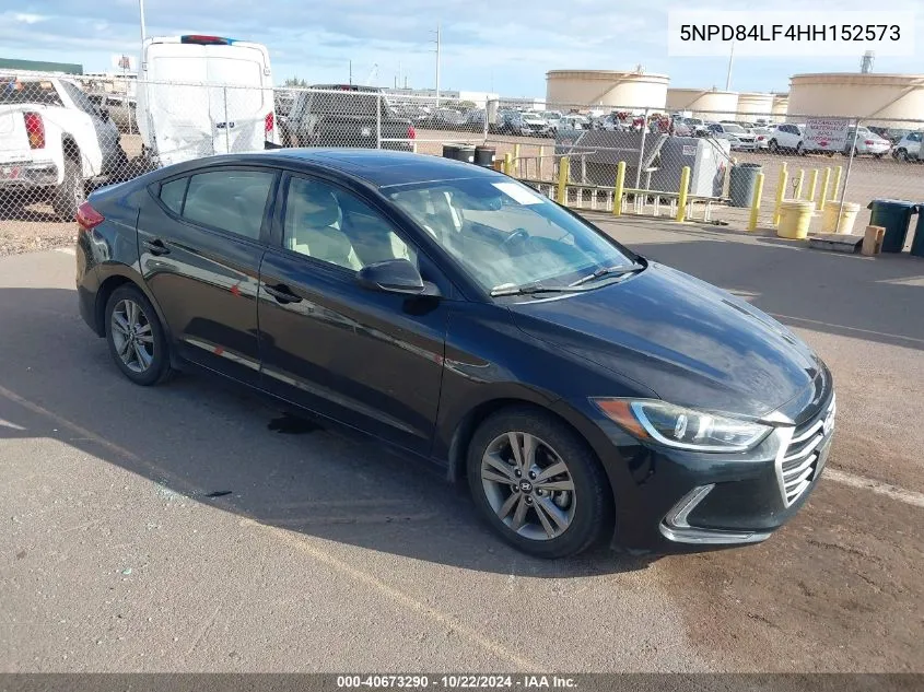 5NPD84LF4HH152573 2017 Hyundai Elantra Value Edition