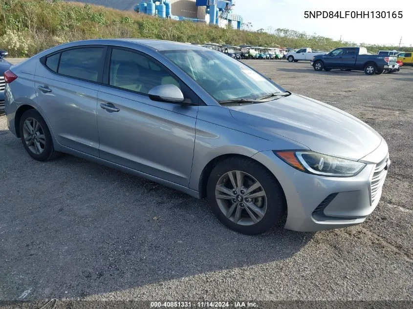 5NPD84LF0HH130165 2017 Hyundai Elantra Se