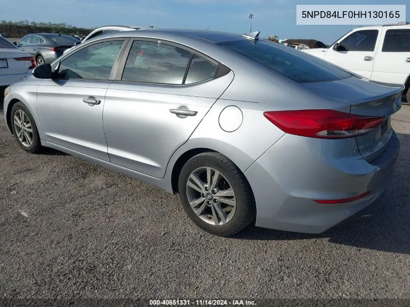 5NPD84LF0HH130165 2017 Hyundai Elantra Se