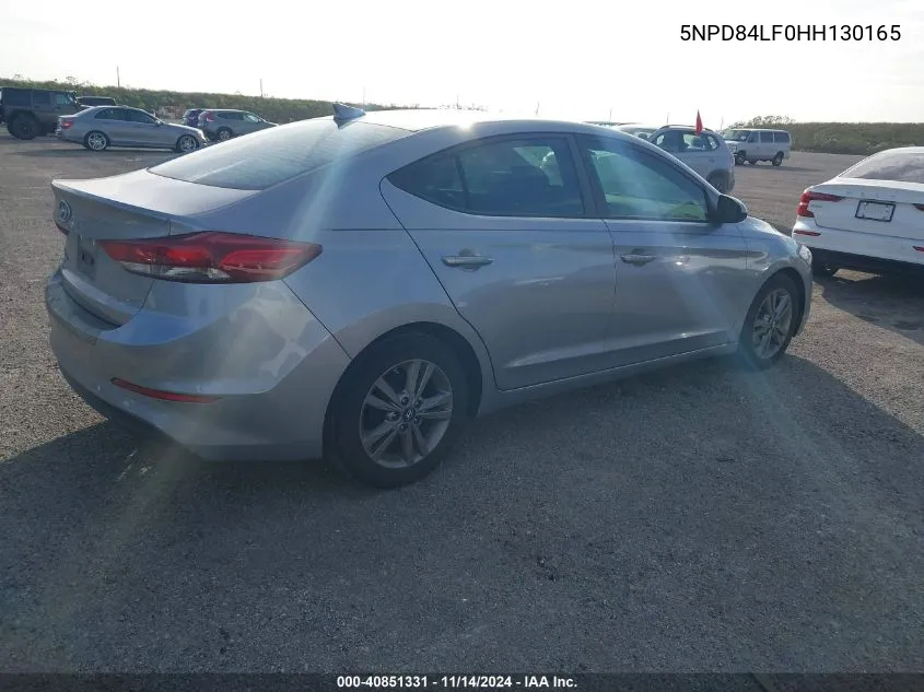 5NPD84LF0HH130165 2017 Hyundai Elantra Se