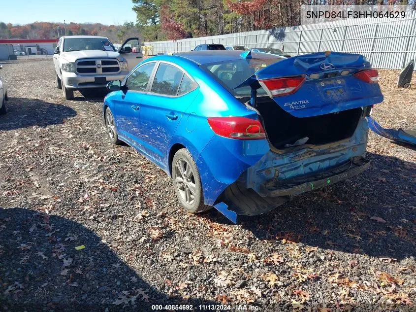 2017 Hyundai Elantra Se VIN: 5NPD84LF3HH064629 Lot: 40854692