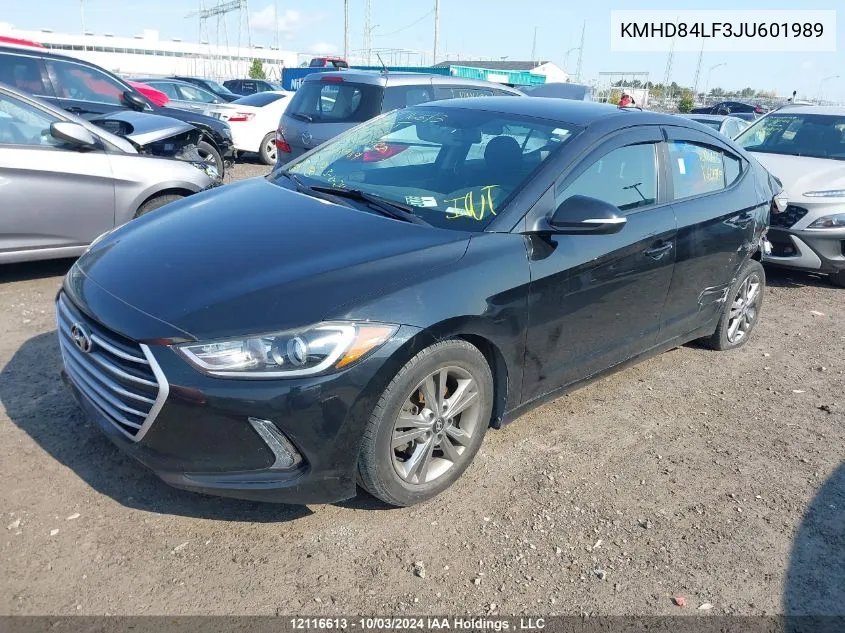 KMHD84LF3JU601989 2018 Hyundai Elantra