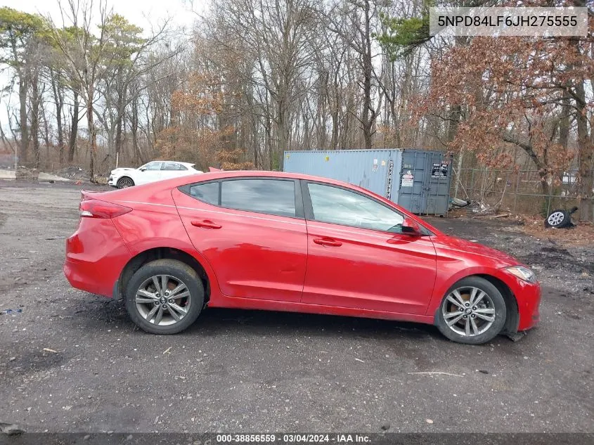 5NPD84LF6JH275555 2018 Hyundai Elantra Value Edition