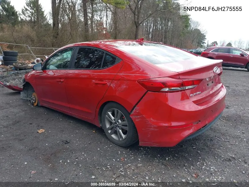 5NPD84LF6JH275555 2018 Hyundai Elantra Value Edition