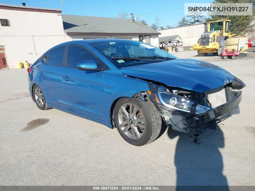 5NPD84LFXJH391227 2018 Hyundai Elantra Value Edition