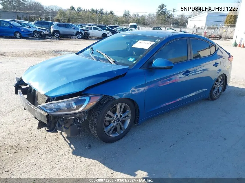 5NPD84LFXJH391227 2018 Hyundai Elantra Value Edition