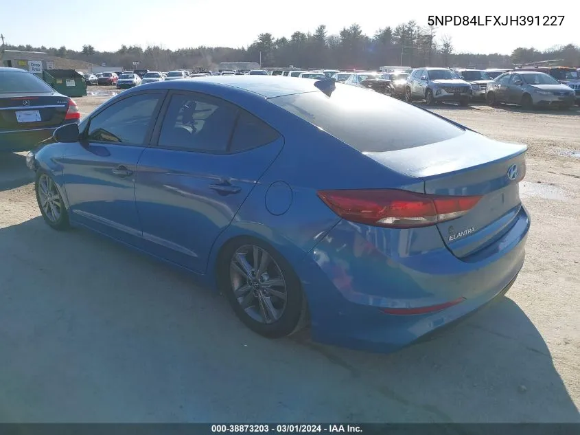 5NPD84LFXJH391227 2018 Hyundai Elantra Value Edition