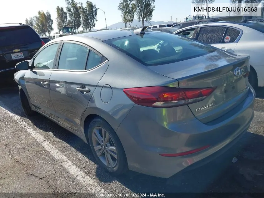 KMHD84LF0JU616563 2018 Hyundai Elantra Value Edition