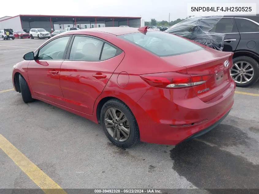 5NPD84LF4JH250525 2018 Hyundai Elantra Sel