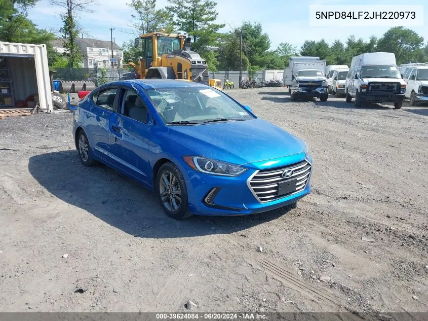 5NPD84LF2JH220973 2018 Hyundai Elantra Value Edition