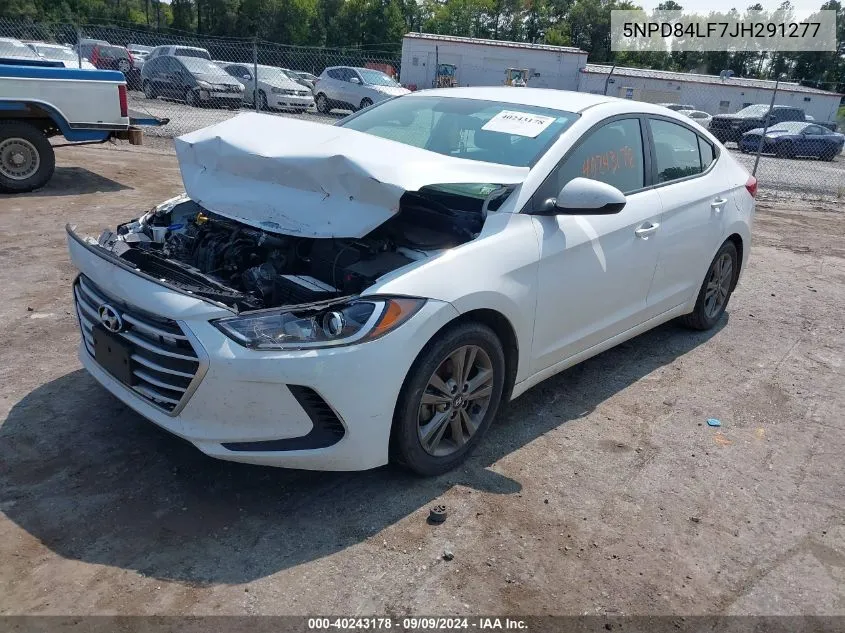 5NPD84LF7JH291277 2018 Hyundai Elantra Sel