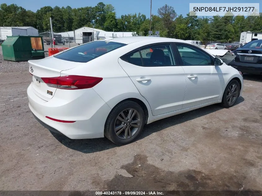 2018 Hyundai Elantra Sel VIN: 5NPD84LF7JH291277 Lot: 40243178