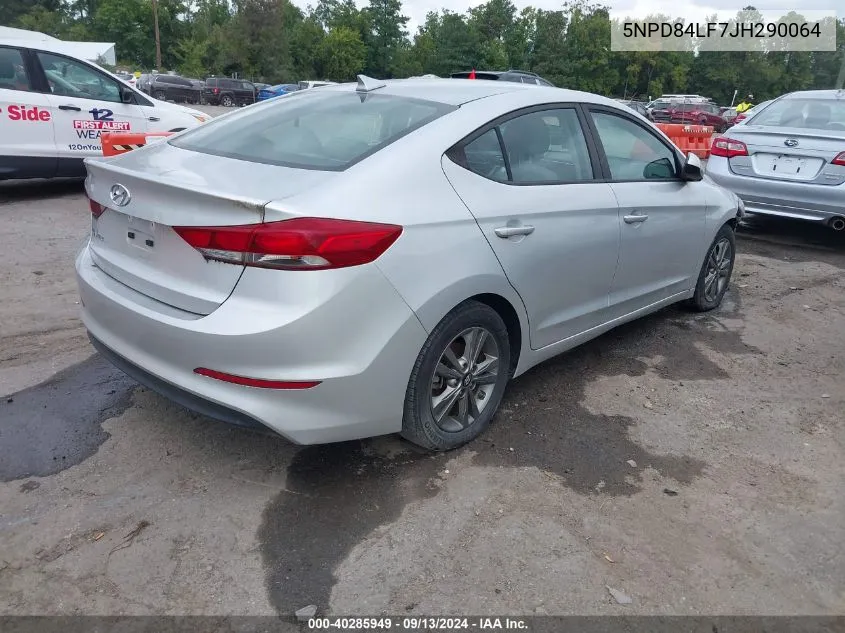 5NPD84LF7JH290064 2018 Hyundai Elantra Sel