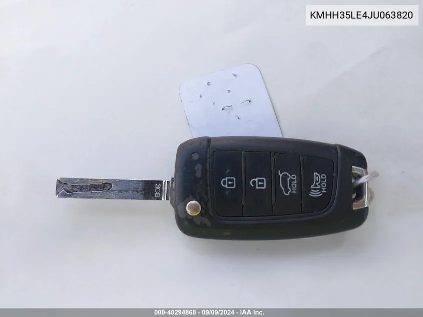 KMHH35LE4JU063820 2018 Hyundai Elantra Gt