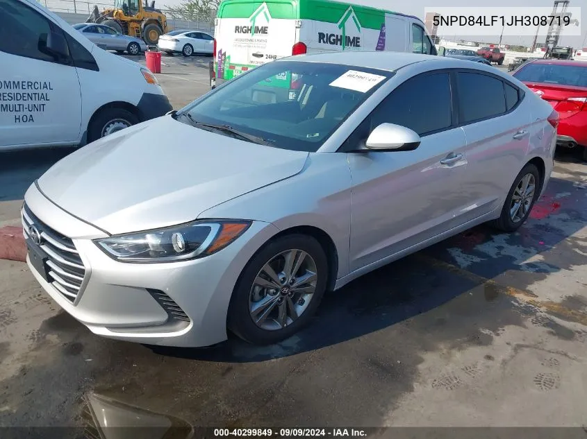 5NPD84LF1JH308719 2018 Hyundai Elantra Sel