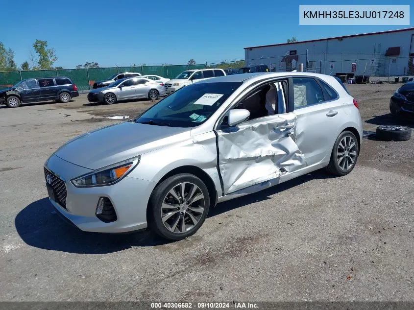 KMHH35LE3JU017248 2018 Hyundai Elantra Gt