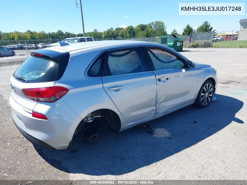 KMHH35LE3JU017248 2018 Hyundai Elantra Gt