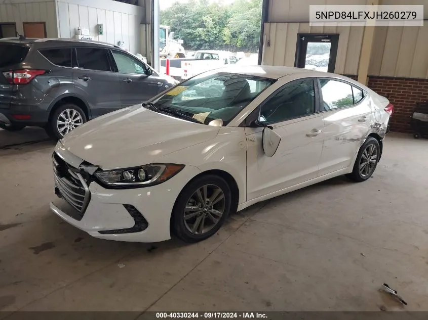 5NPD84LFXJH260279 2018 Hyundai Elantra Sel