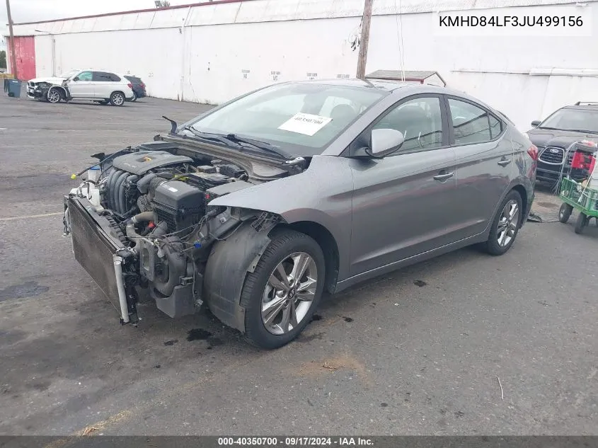 KMHD84LF3JU499156 2018 Hyundai Elantra Value Edition