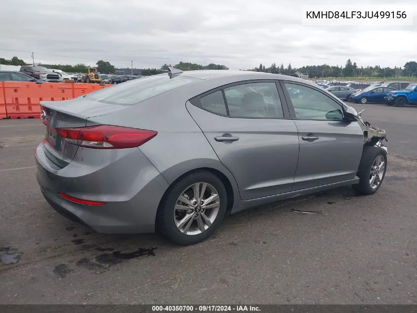 KMHD84LF3JU499156 2018 Hyundai Elantra Value Edition