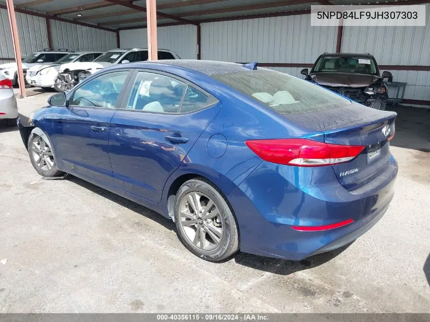 5NPD84LF9JH307303 2018 Hyundai Elantra Sel