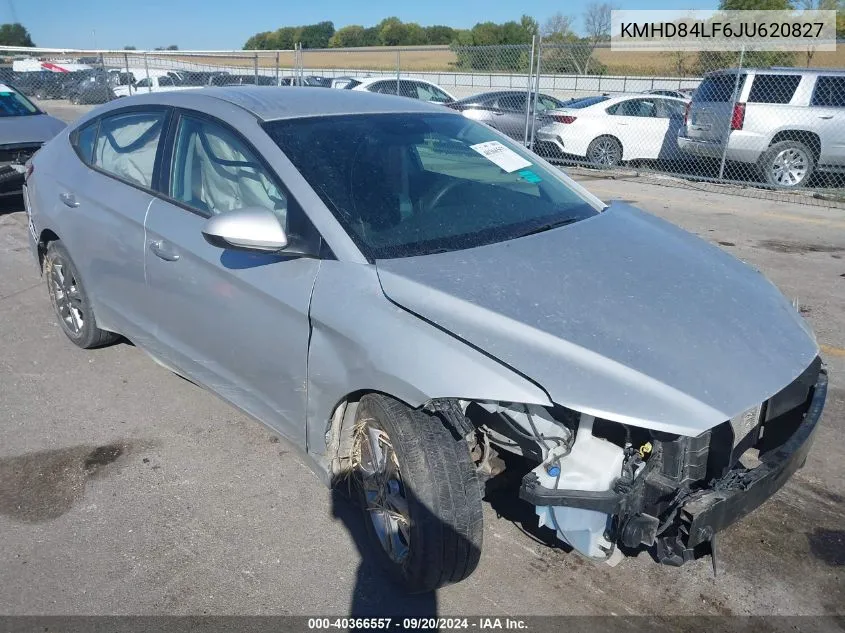 2018 Hyundai Elantra Sel VIN: KMHD84LF6JU620827 Lot: 40366557