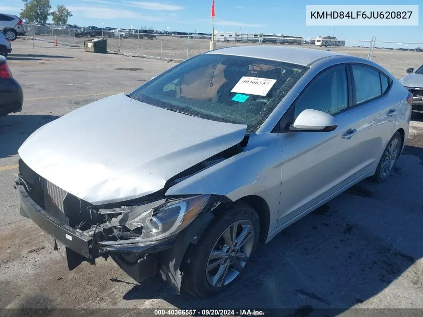 KMHD84LF6JU620827 2018 Hyundai Elantra Sel