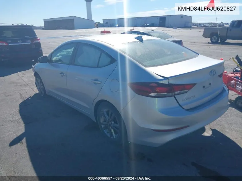 KMHD84LF6JU620827 2018 Hyundai Elantra Sel