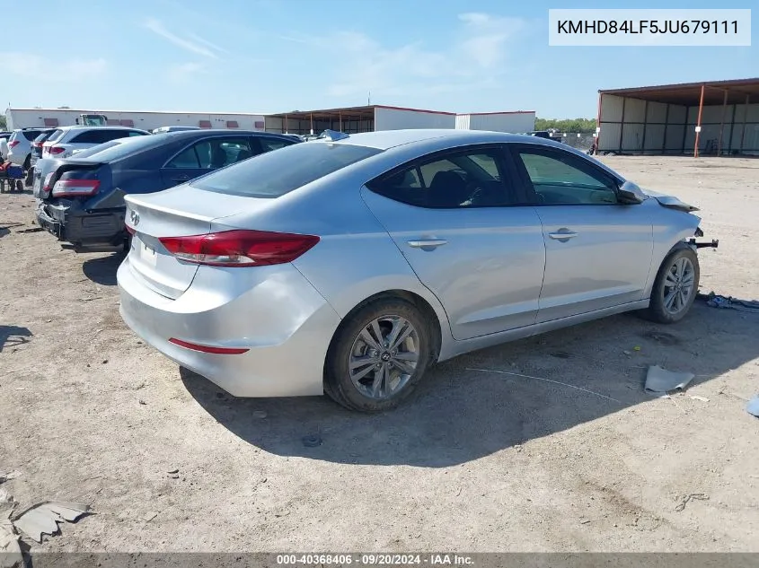 KMHD84LF5JU679111 2018 Hyundai Elantra Sel