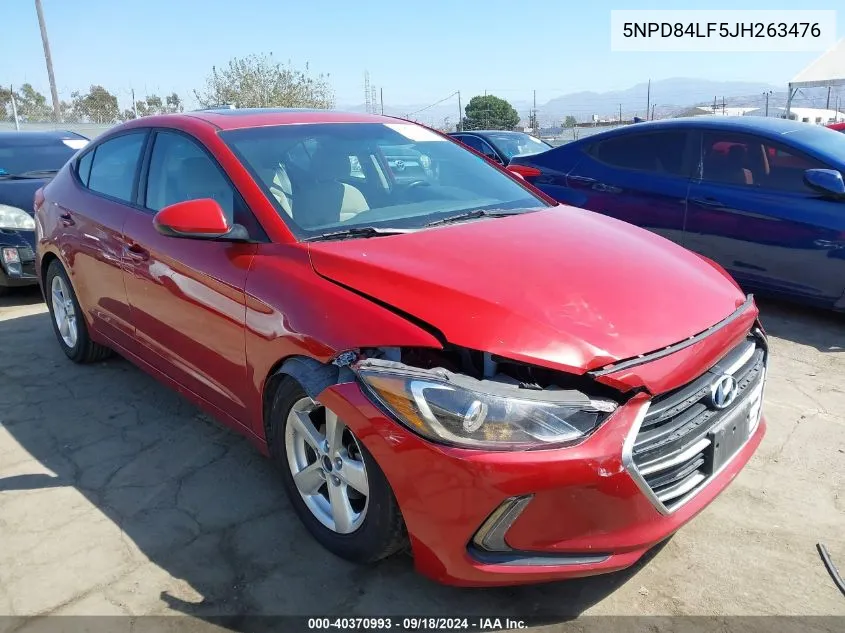 5NPD84LF5JH263476 2018 Hyundai Elantra Value Edition